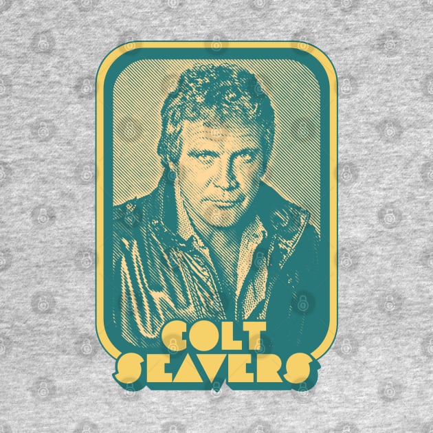 Colt Seavers / 80s TV Retro Design by DankFutura